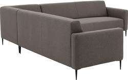 Goossens hoeksalon key west bruin stof - 8190591-370-01