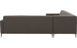 Goossens hoeksalon key west bruin stof - 8190591-370-01