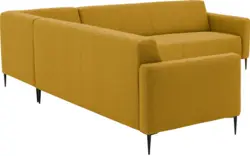 Goossens hoeksalon key west geel stof - 8190591-372-01