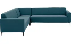 Goossens hoeksalon key west blauw stof - 8190591-56-01