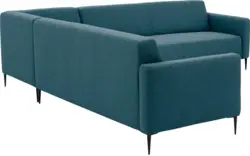 Goossens hoeksalon key west blauw stof - 8190591-56-01