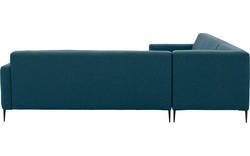 Goossens hoeksalon key west blauw stof - 8190591-56-01