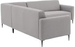 Goossens hoeksalon key west grijs stof - 8190592-361-01