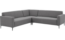Goossens hoeksalon key west grijs stof - 8190592-367-01