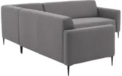 Goossens hoeksalon key west grijs stof - 8190592-367-01