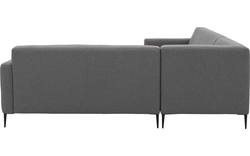 Goossens hoeksalon key west grijs stof - 8190592-367-01