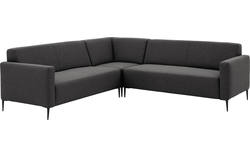 Goossens hoeksalon key west grijs stof - 8190592-368-01