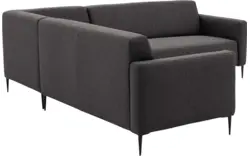 Goossens hoeksalon key west grijs stof - 8190592-368-01