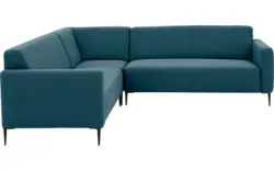 Goossens hoeksalon key west blauw stof - 8190592-56-01