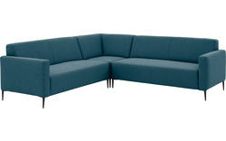 Goossens hoeksalon key west blauw stof - 8190592-56-02