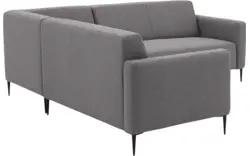Goossens hoeksalon key west grijs stof - 8190593-367-01