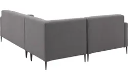 Goossens hoeksalon key west grijs stof - 8190593-367-01