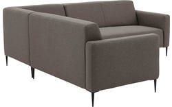 Goossens hoeksalon key west bruin stof - 8190593-370-01