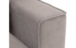 Goossens hoeksalon jonas beige stof - 8190594-1459-01-gespiegeld