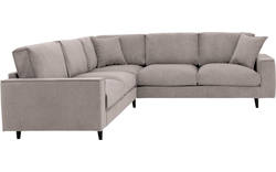 Goossens hoeksalon jonas beige stof - 8190594-1459-01-gespiegeld