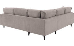 Goossens hoeksalon jonas beige stof - 8190594-1459-01-gespiegeld