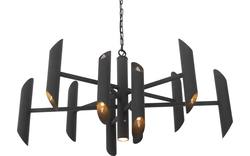 Goossens excellent hanglamp liando zwart metaal - 8190637-02