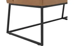 Goossens excellent eetbank tom bruin leer - 8190648-02
