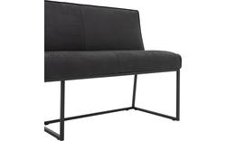 Goossens excellent eetbank tom zwart leer - 8190654-02