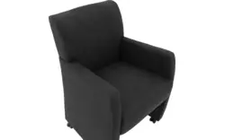 Goossens eetkamerstoel alex grijs microvezel - 8190692-02