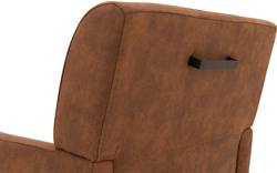Goossens eetkamerstoel alex bruin microvezel - 8190699-02