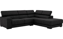 Goossens hoeksalon nora grijs stof - 8190707-204-01