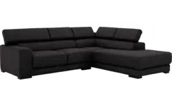 Goossens hoeksalon nora grijs stof - 8190707-204-01