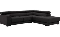 Goossens hoeksalon nora grijs stof - 8190707-204-01