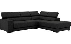 Goossens hoeksalon nora grijs stof - 8190707-205-01