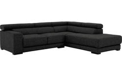 Goossens hoeksalon nora grijs stof - 8190707-205-01