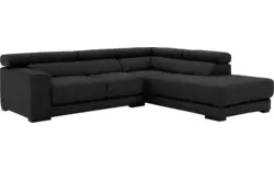 Goossens hoeksalon nora grijs stof - 8190707-205-01