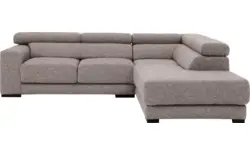 Goossens hoeksalon nora grijs stof - 8190707-208-01