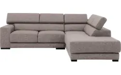 Goossens hoeksalon nora grijs stof - 8190707-208-01