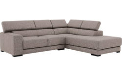 Goossens hoeksalon nora grijs stof - 8190707-208-01