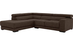 Goossens hoeksalon nora bruin stof - 8190707-211-01-gespiegeld