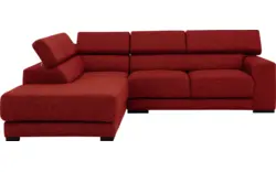 Goossens hoeksalon nora rood stof - 8190707-216-01-gespiegeld