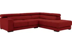 Goossens hoeksalon nora rood stof - 8190707-216-01