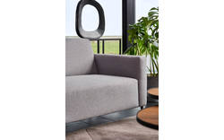 Goossens hoeksalon key west grijs stof - 8181529-367-01