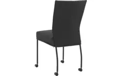 Goossens eetkamerstoel funk grijs stof - 8191003-02