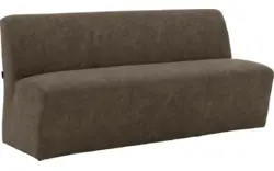 Goossens eetbank montana groen microvezel - 8191119-01