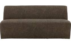 Goossens eetbank montana groen microvezel - 8191119-01
