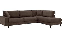 Goossens hoeksalon jonas grijs stof - 8191185-1458-02