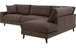 Goossens hoeksalon jonas grijs stof - 8191185-1458-01