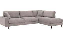 Goossens hoeksalon jonas beige stof - 8191185-1459-02