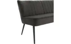 Goossens eetbank rob bruin stof - 8191699-02