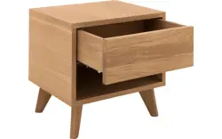 Goossens nachtkastje cosima blank eiken - 8192118-02