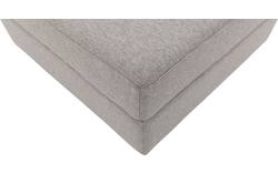 Goossens voetenbank lucca grijs stof - 8192538-01