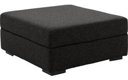 Goossens voetenbank lucca grijs stof - 8192538-462-02