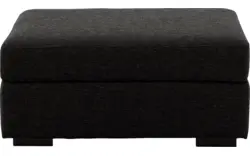 Goossens voetenbank lucca grijs stof - 8192539-462-01