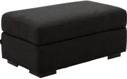 Goossens voetenbank lucca grijs stof - 8192539-462-01